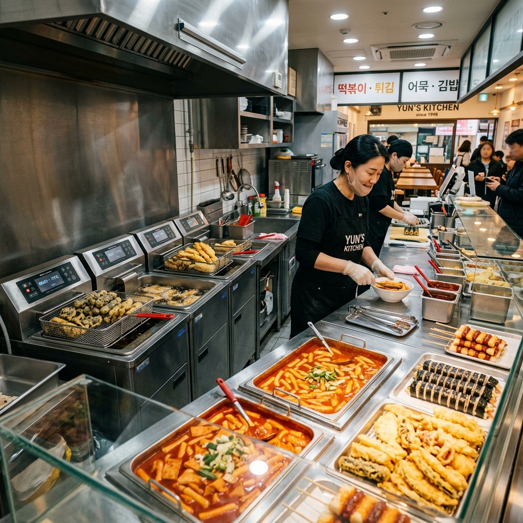 주방 조리 구역