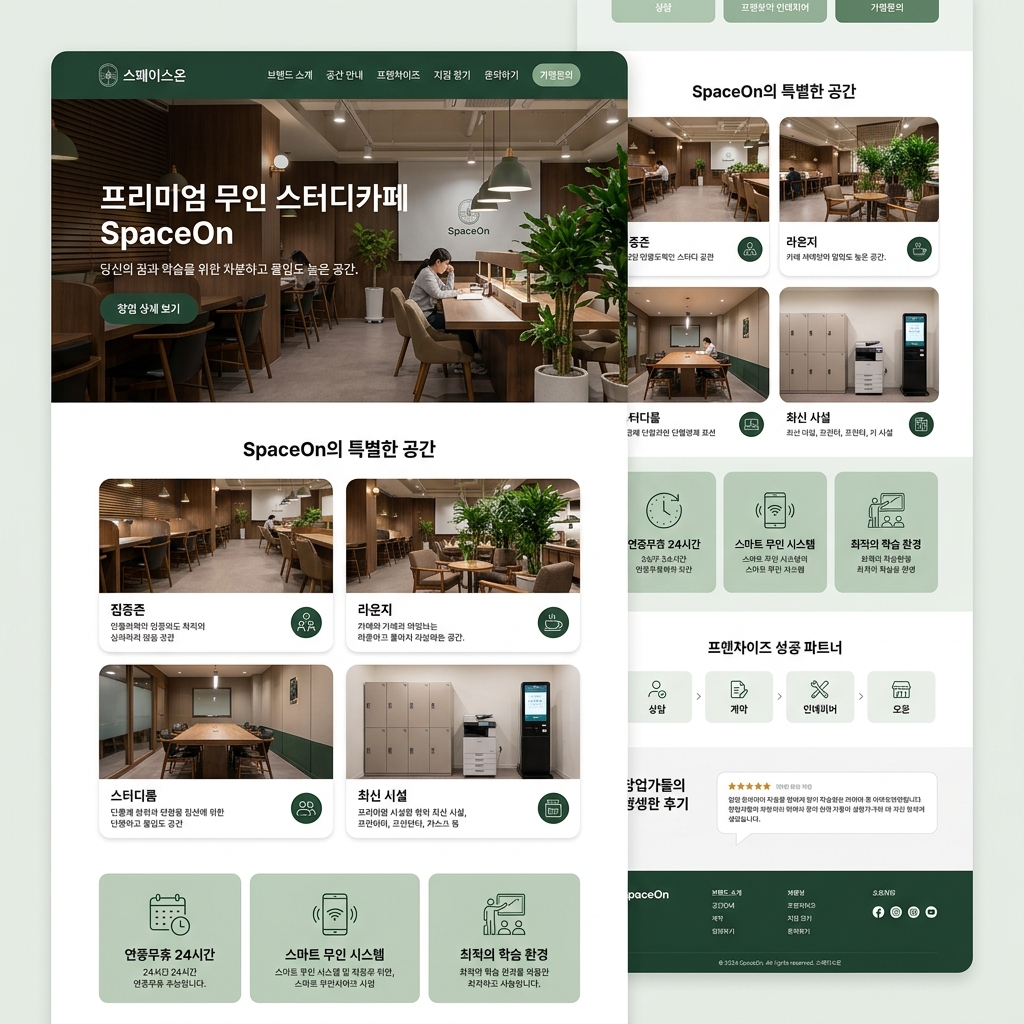 스페이스온 (SpaceOn) 레이아웃 프리뷰